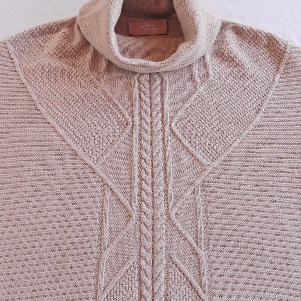 Large turtleneck sweater